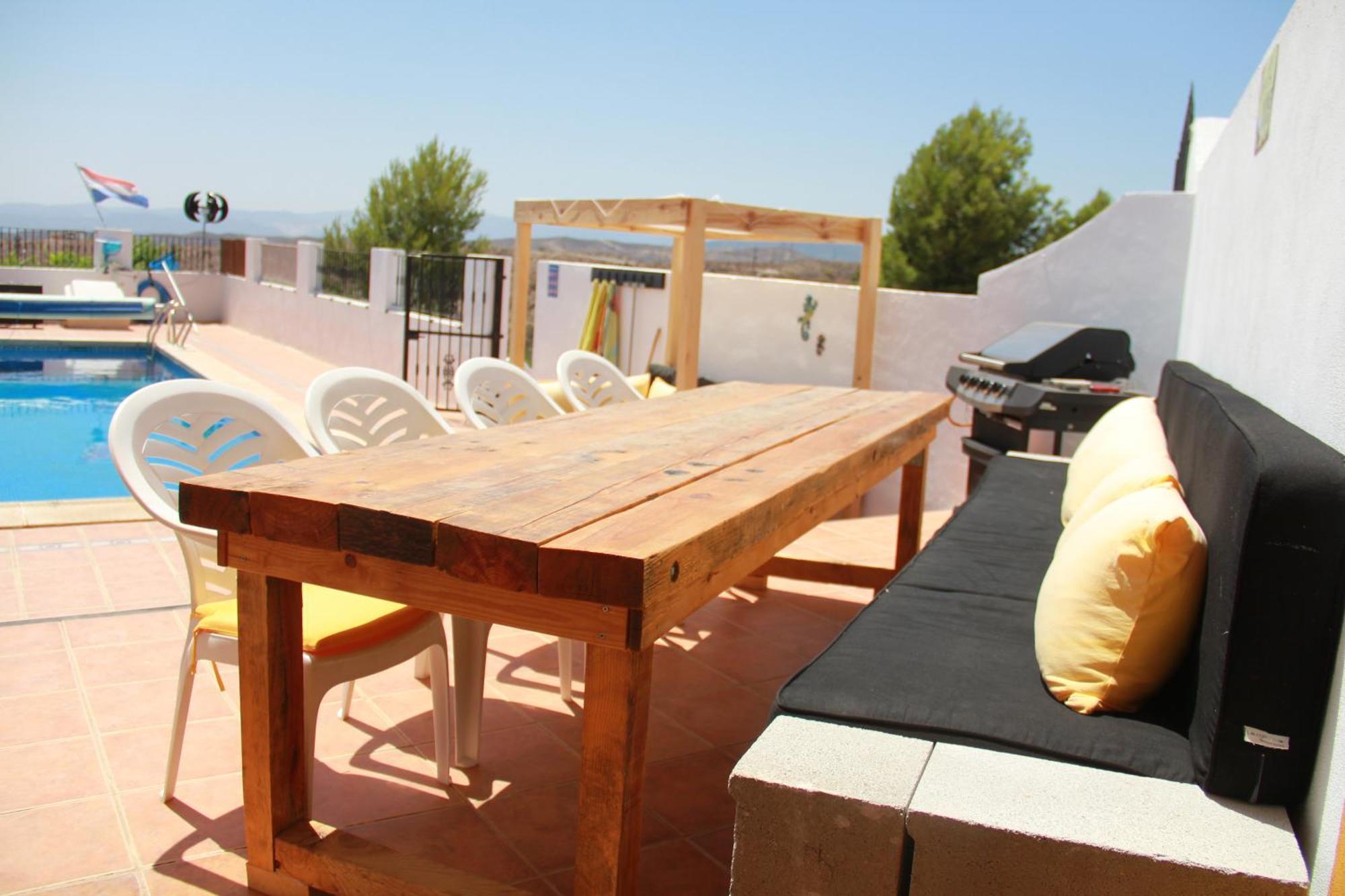 Cortijo Naturista Con Vistas-Clothing Optional Oria 外观 照片