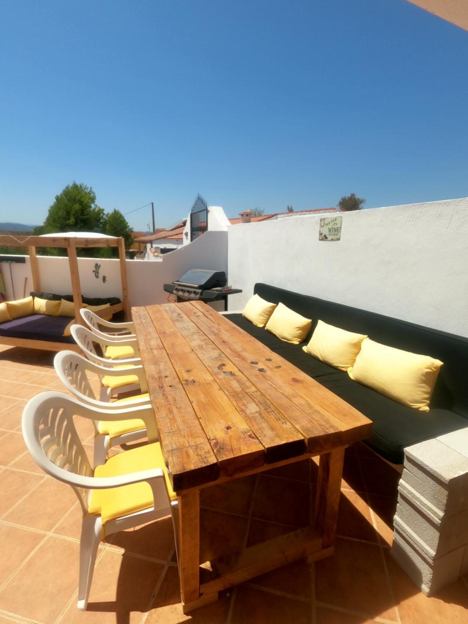 Cortijo Naturista Con Vistas-Clothing Optional Oria 外观 照片